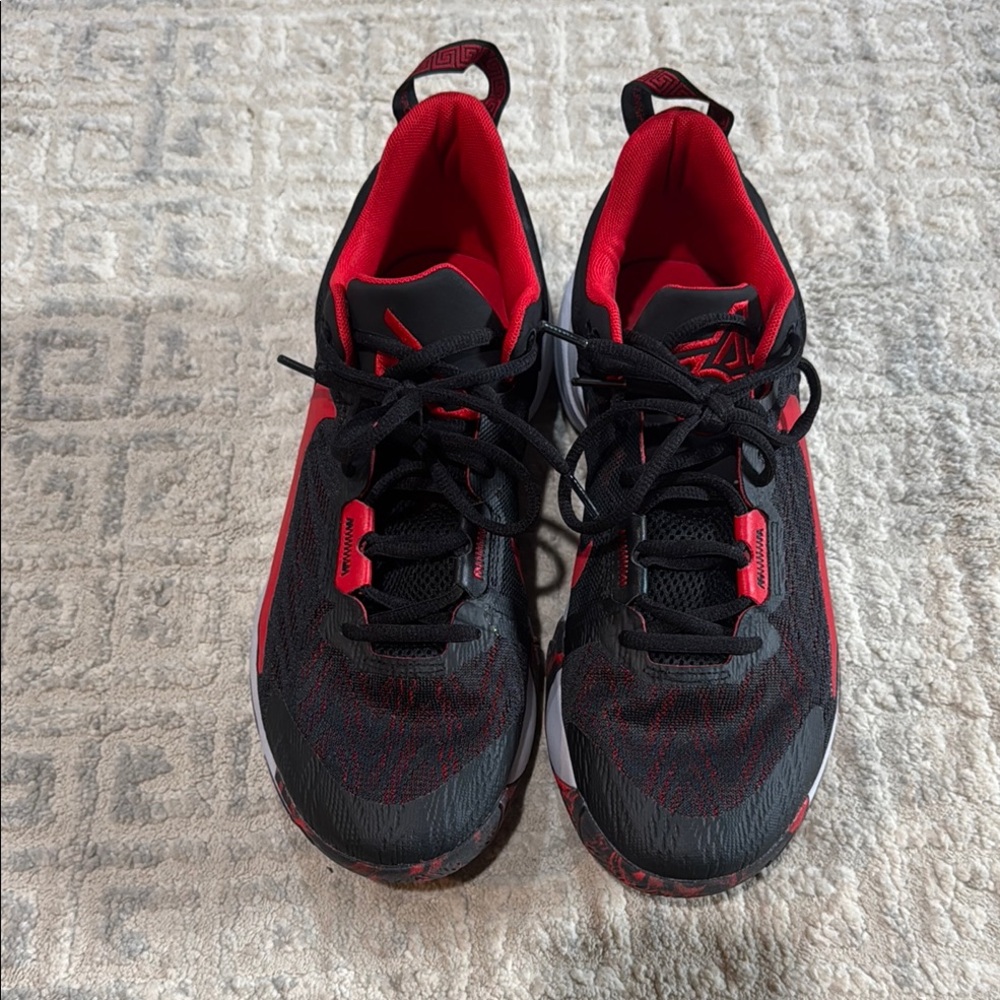 Nike Black and Red basketball Sneakers